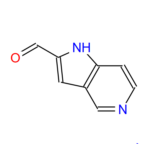 1H-吡咯并[3,2-C]吡啶-2-甲醛,1H-PYRROLO[3,2-C]PYRIDINE-2-CARBALDEHYDE