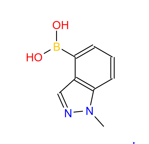 1-甲基吲唑-4-硼酸,1-METHYLINDAZOL-4-BORONIC ACID