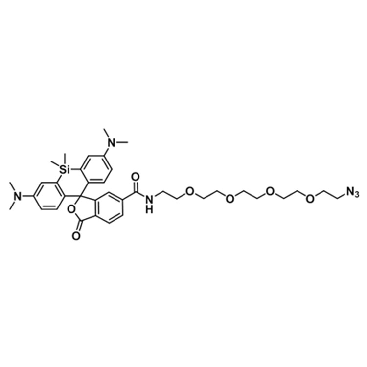 硅基罗丹明-四聚乙二醇-叠氮,SiR-PEG4-azide;SiR-PEG4-N3