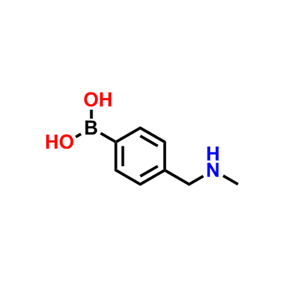 (4-((甲氨基)甲基)苯基)硼酸 518336-26-0