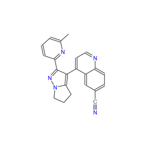 GALUNISERTIB 中间体,4-(2-(6-methylpyridin-2-yl)-5,6-dihydro-4H-pyrrolo[1,2-b]pyrazol-3-yl)quinoline-6-carbonitrile