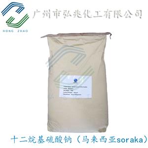 十二烷基硫酸鈉,Sodium dodecyl sulfate