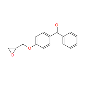 2-[(4-苯甲酰基苯氧基)甲基]环氧乙烷,Methanone,[4-(oxiranylmethoxy)phenyl]phenyl-