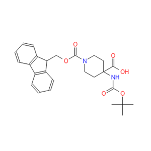 4-(叔丁氧羰基氨基)-1-芴甲氧羰基哌啶-4-羧酸 368866-07-3