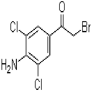 4-氨基-3,5-二氯-Α-溴代苯乙酮,1-(4-Amino-3,5-dichlorophenyl)-2-bromoethanone