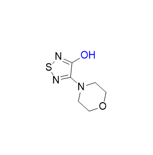 噻吗洛尔杂质04,4-(morpholin-4-yl)-1,2,5-thiadiazol-3-ol
