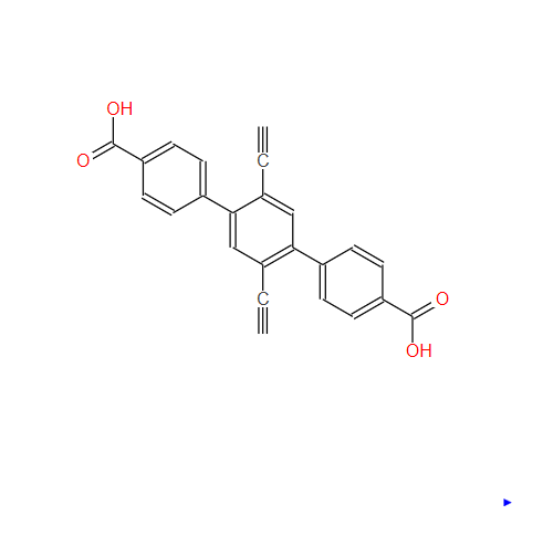 2'，5'-二乙炔基-[1，1'：4'，1''-三聯(lián)苯]-4，4''-二羧酸,2',5'-diethynyl-[1,1':4',1''-Terphenyl]-4,4''-dicarboxylic acid