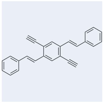 ((1E,1'E)-(2,5-二乙炔-1,4-苯)双(乙烯-2,1-二基))二苯,((1E,1'E)-(2,5-Diethynyl-1,4-phenylene)bis(ethene-2,1-diyl))dibenzene
