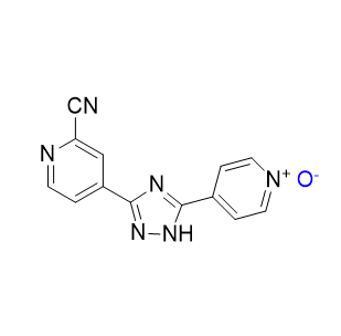 托匹司他杂质03,4-(3-(2-cyanopyridin-4-yl)-1H-1,2,4-triazol-5-yl)pyridine 1-oxide