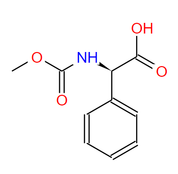 MOC-D-苯甘胺酸,(2R)-2-[(Methoxycarbonyl)Amino]-2-Phenylacetic Acid