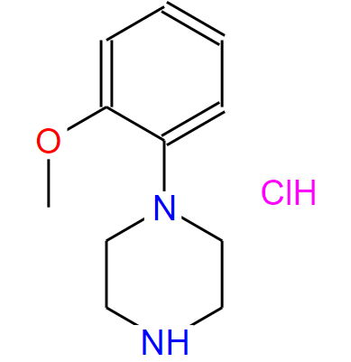 1-(2-甲氧基苯基)哌嗪鹽酸鹽,1-(2-Methoxyphenyl)piperazine hydrochloride