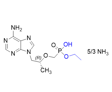 替诺福韦拉酚氨酯杂质28,ethyl hydrogen((((R)-1-(6-amino-9H-purin-9-yl)propan-2-yl) oxy)methyl)phosphonate ammonium salt