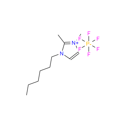 1,2-二甲基-3-己基咪唑六氟磷酸盐,1-hexyl-2,3-diMethyliMidazoliuM hexafluorophosphate