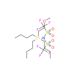 三丁基(2-甲氧基乙基)磷双三氟甲基磺酰亚胺,Tributyl(2-methoxyethyl)phosphonium Bis(trifluoromethanesulfonyl)imide