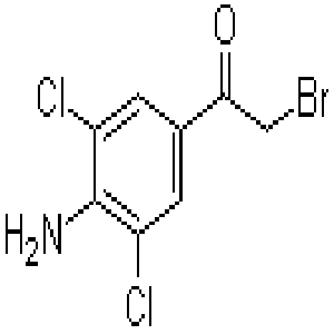 4-氨基-3,5-二氯-Α-溴代苯乙酮