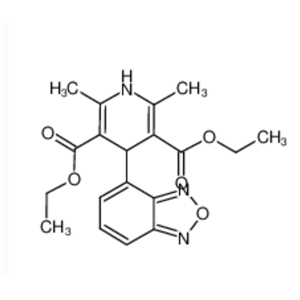 达罗地平,diethyl 4-(2,1,3-benzoxadiazol-4-yl)-2,6-dimethyl-1,4-dihydropyridine-3,5-dicarboxylate