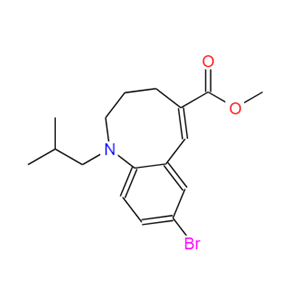 8-溴-1-(2-甲基丙基)-1,2,3,4-四氢-1-苯并嗪-5-羧酸甲酯 497224-04-1
