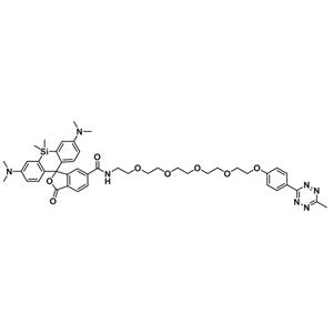 SiR-PEG4-Me-tetrazine，硅基罗丹明-四聚乙二醇-甲基四嗪