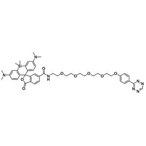 硅基罗丹明-四聚乙二醇-四嗪,SiR-PEG4-tetrazine