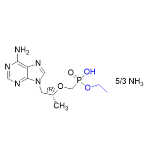 替诺福韦拉酚氨酯杂质28,ethyl hydrogen((((R)-1-(6-amino-9H-purin-9-yl)propan-2-yl) oxy)methyl)phosphonate ammonium salt