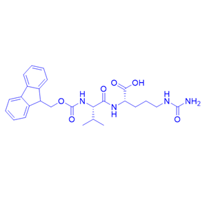 二肽Fmoc-Val-Cit-OH/159858-21-6/N-[(9H-Fluoren-9-ylmethoxy)carbonyl]-L-valyl-N5-carbamoyl-L-ornithine