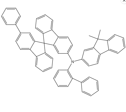 N-[1,1′-联苯]-2-基-N-(9,9-二甲基-9H-芴-2-基)-2′-苯基-9,9′-螺二[9H-芴]-2-胺,N-[1,1′-Biphenyl]-2-yl-N-(9,9-dimethyl-9H-fluoren-2-yl)-2′-phenyl-9,9′-spirobi[9H-fluoren]-2-amine
