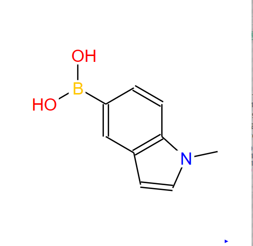 N-甲基吲哚-5-硼酸,1-METHYL-1H-INDOLE-5-BORONIC ACID 2,2-DIMETHYL PROPANE DIOL-1,3-CYCLIC ESTER