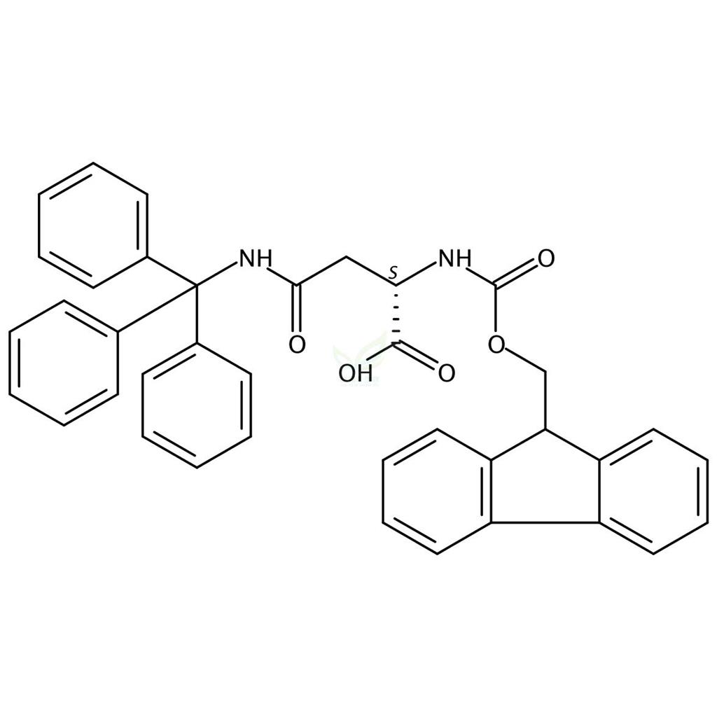 Fmoc-N-三苯甲基-L-天冬酰胺,Fmoc-Asn(Trt)-OH