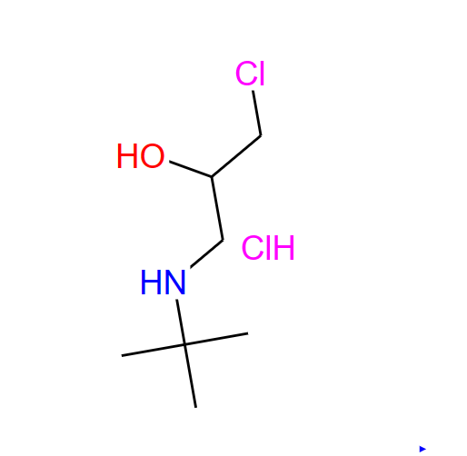 1-叔丁基氨基-3-氯-2-丙醇盐酸盐,1-TERT-BUTYLAMINO-3-CHLORO-2-PROPANOL HYDROCHLORIDE