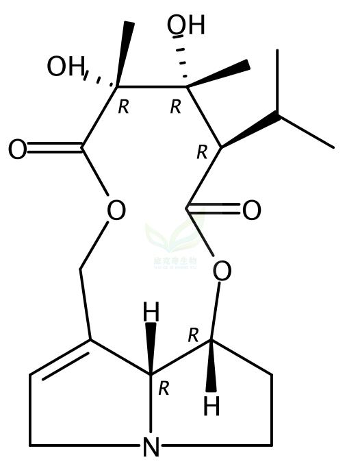 毛束草碱,Trichodesmine