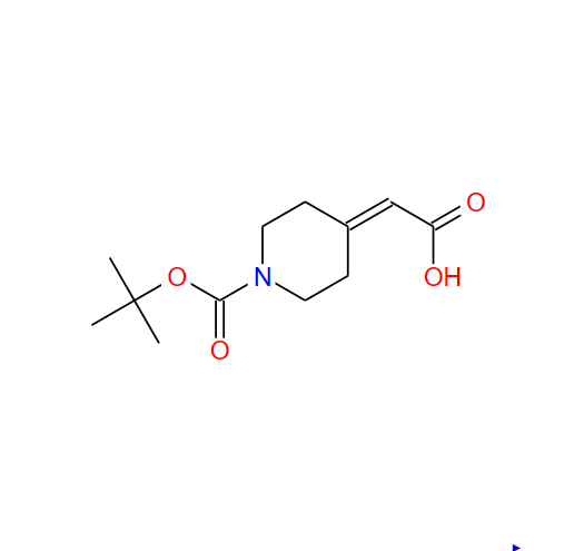 1-叔丁氧羰基哌啶-4-亚基乙酸,1-BOC-PIPERIDIN-4-YLIDENE-ACETIC ACID