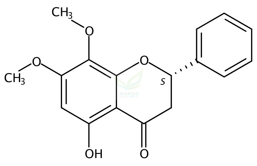 5-羟基-7,8-二甲氧基黄烷酮,(2S)-5-Hydroxy-7,8-dimethoxyflavanone