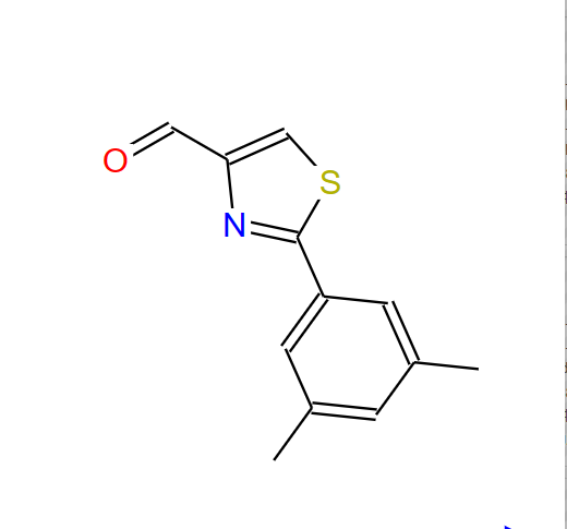 2-(3,5-二甲基苯基)-噻唑-4-甲醛,2-(3,5-DIMETHYL-PHENYL)-THIAZOLE-4-CARBALDEHYDE