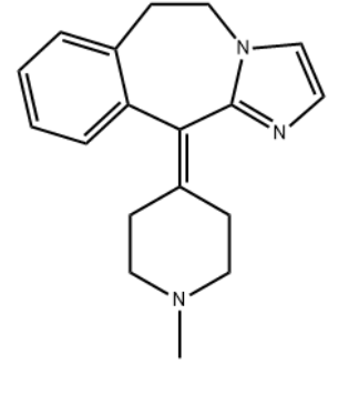 阿卡他定中间体,11-(1-methylpiperidin-4-ylidene)-6,11-dihydro-5H-benzo[d]imidazo[1,2-a]azepine