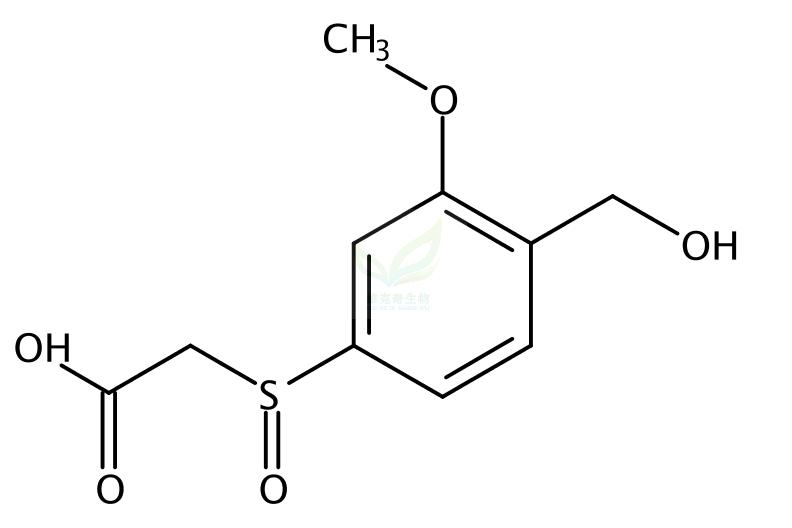 2-[(4-(羟甲基-3-甲氧基苯基）亚磺酰基]乙酸