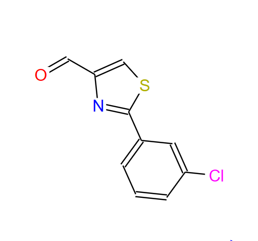 2-(3-氯苯基)-1,3-噻唑-4-甲醛,2-(3-CHLOROPHENYL)-1,3-THIAZOLE-4-CARBOXALDEHYDE 97