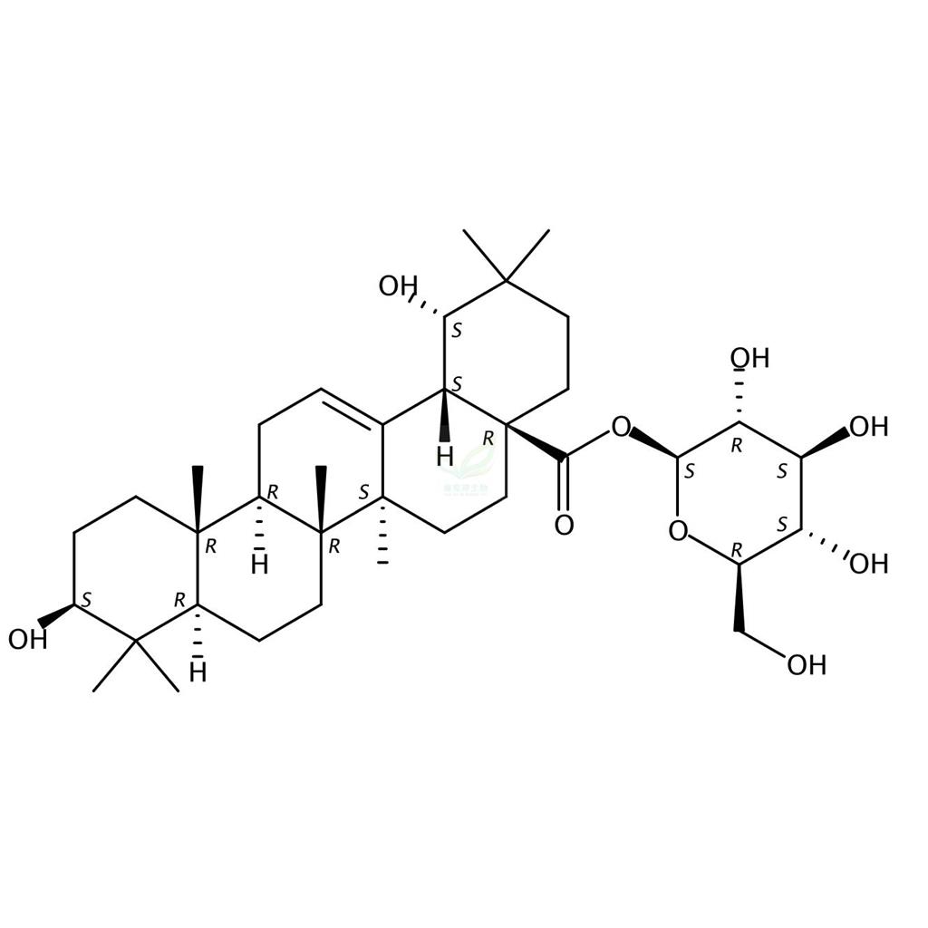 泰國樹脂酸-28-O-β-D-葡萄糖酯苷,Siaresinolic acid 28-O-β-D- glucopyranosyl ester