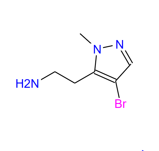 2-(4-溴-1-甲基-1H-吡唑-5-基)乙胺,2-(4-Bromo-1-methyl-1H-pyrazol-5-yl)ethanamine