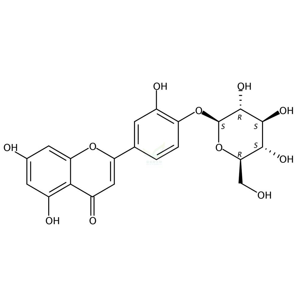 木犀草素-4′-O-葡萄糖苷,Luteolin-4′-O-glucoside