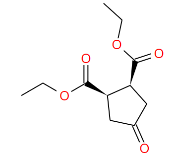 diethyl (1R,2S)-4-oxocyclopentane-1,2-dicarboxylate