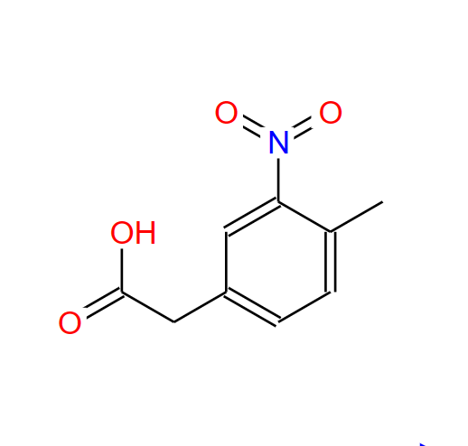 4-甲基-3-硝基苯乙酸,3-NITRO-4-METHYLOPHENYLACETIC ACID