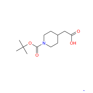 1-叔丁氧羰基-4-哌啶乙酸,1-Boc-4-piperidylacetic acid