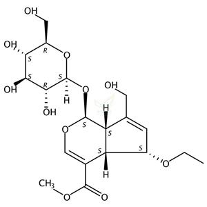 6-乙氧基京尼平苷 6-Ethoxygeniposide