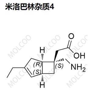 米洛巴林杂质4   米罗巴林杂质4 2-((1S,5R,6S)-6-(aminomethyl)-3-ethylbicyclo[3.2.0]hept-2-en-6-yl)acetic acid 