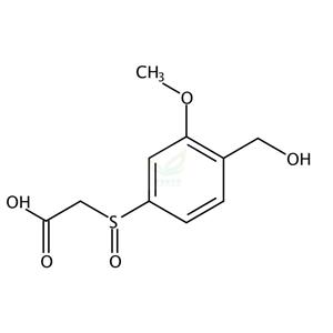 2-[(4-(羟甲基-3-甲氧基苯基）亚磺酰基]乙酸 