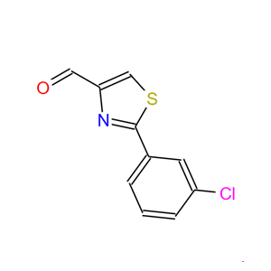 2-(3-氯苯基)-1,3-噻唑-4-甲醛,2-(3-CHLOROPHENYL)-1,3-THIAZOLE-4-CARBOXALDEHYDE 97