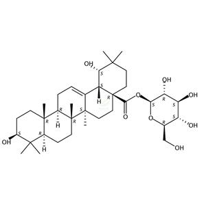 泰国树脂酸-28-O-β-D-葡萄糖酯苷   155653-86-4