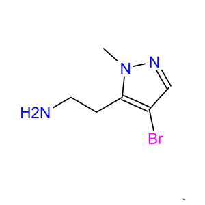 2-(4-溴-1-甲基-1H-吡唑-5-基)乙胺