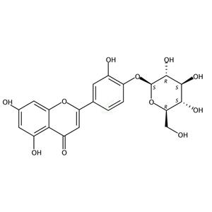 木犀草素-4′-O-葡萄糖苷  Luteolin-4′-O-glucoside 