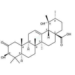 2-氧代果树酸,2-Oxopomolic acid